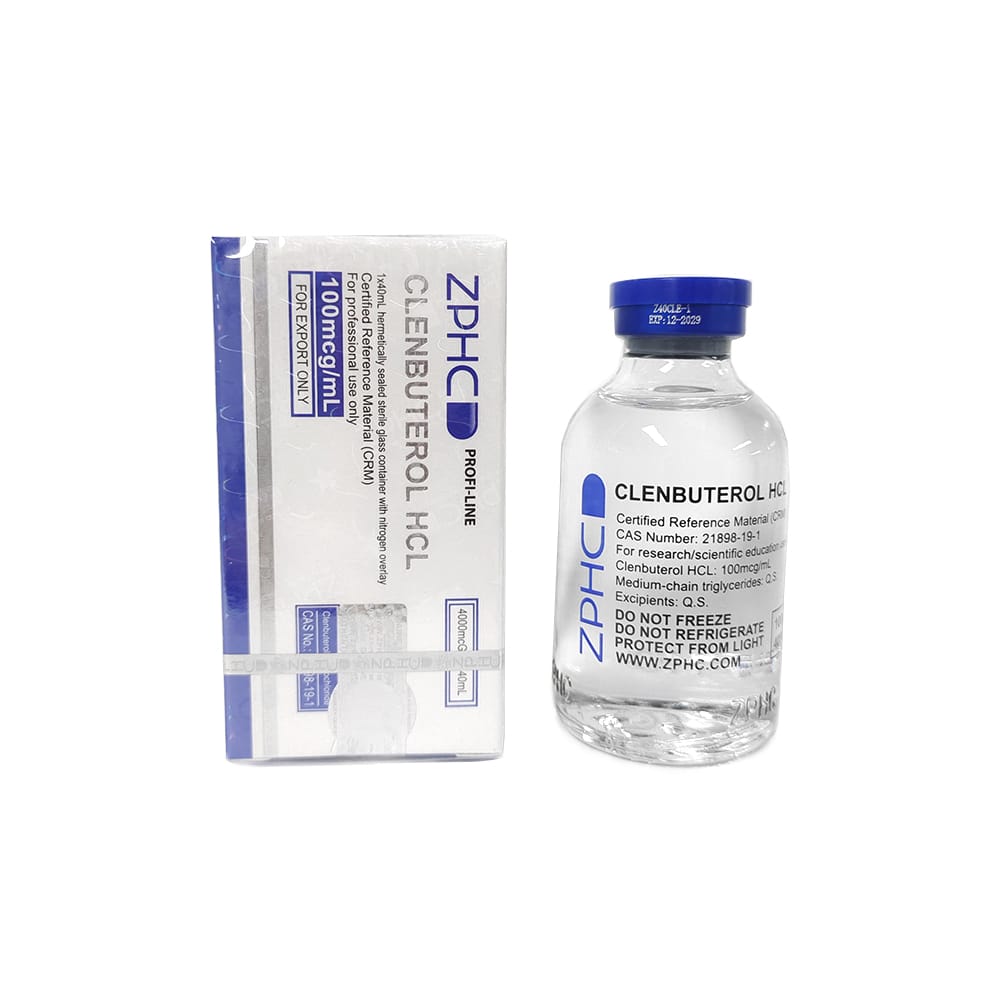 Clenbuterol HCl ZPHC — (100 µg/ml · 40 ml vial)