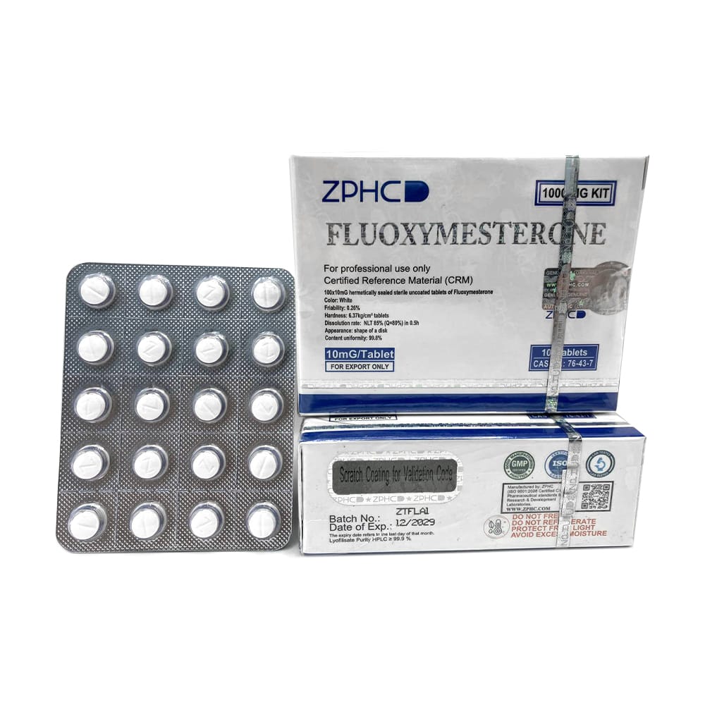 Fluoxymesterone (Halotestin) ZPHC — 10mg × 100 tablets