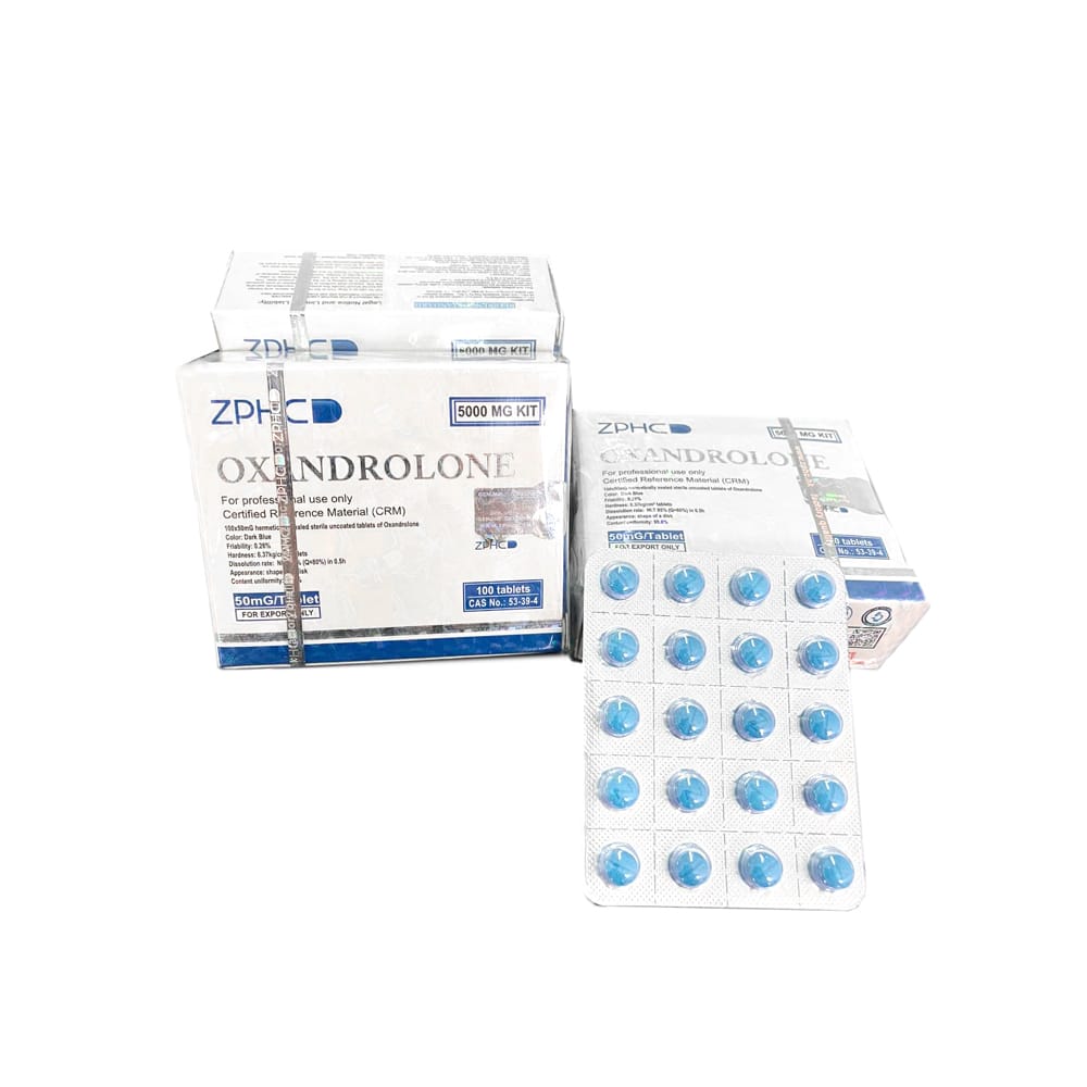Oxandrolone ZPHC — 50 mg (100 tablets)