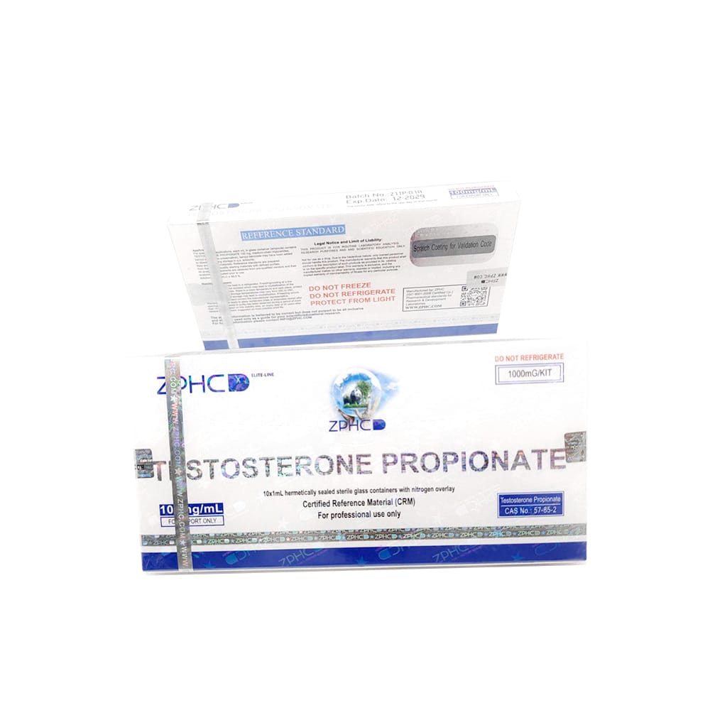 Testosterone Propionate ZPHC — 100 mg/ml (10 ampoules × 1 ml, 1 000 mg total)