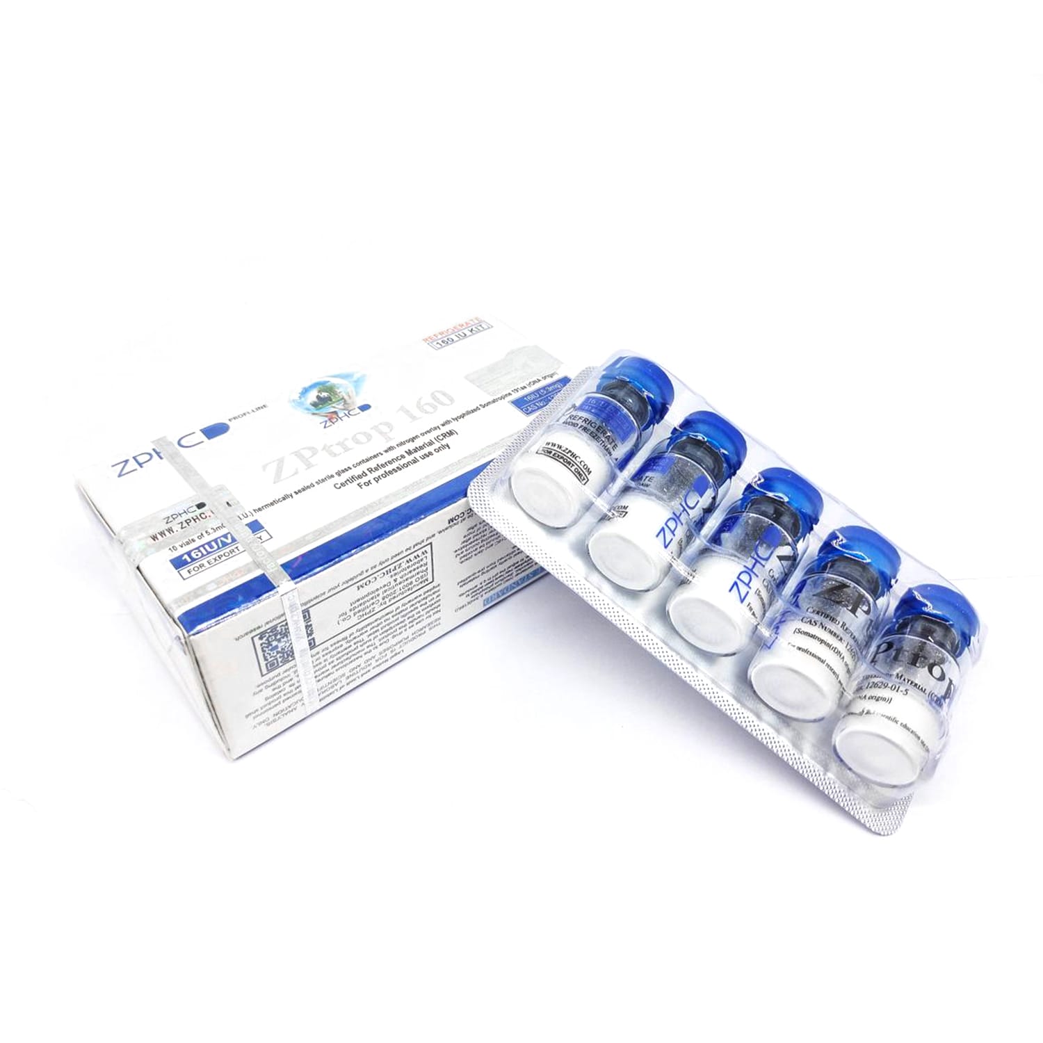ZPtrop HGH ZPHC — 160 IU (16 vials × 10 IU)